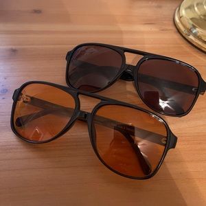 Retro 70s Opaque Sunglasses